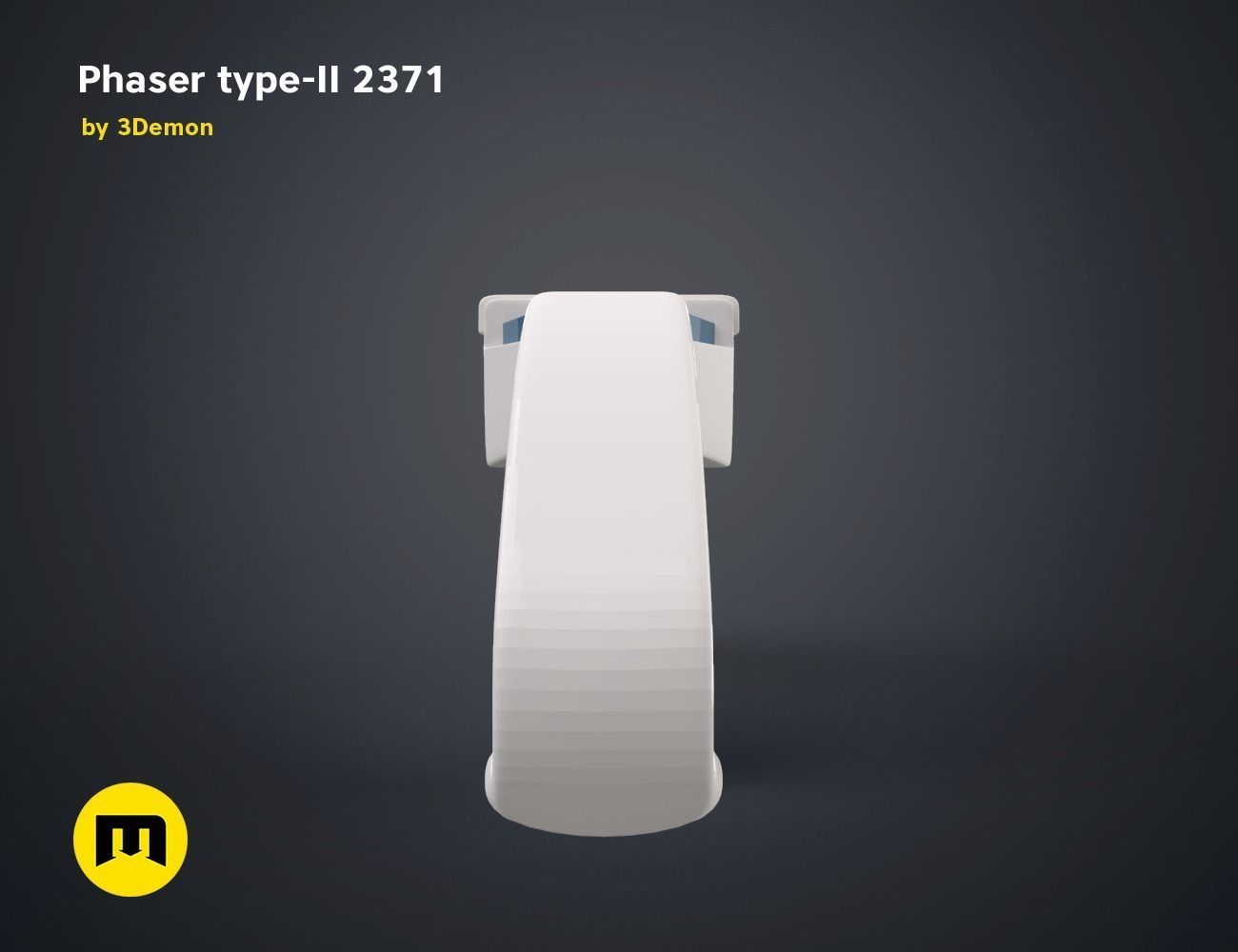 Phaser type-II 2371 3D print model_8