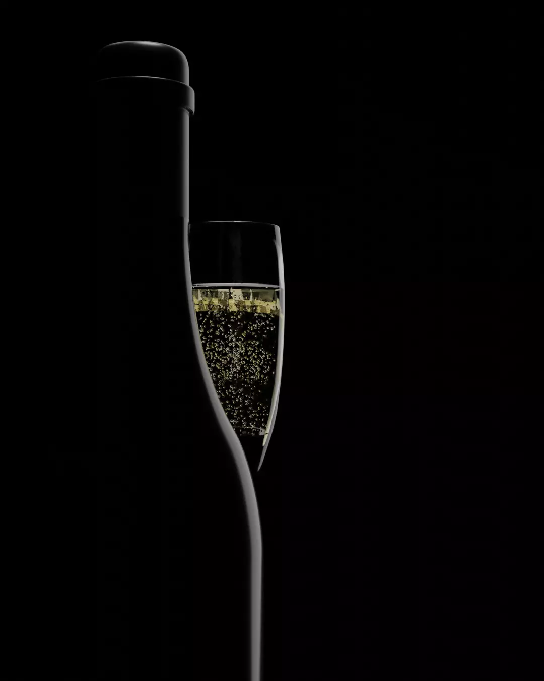 Wine Bottle Free 3D model_0