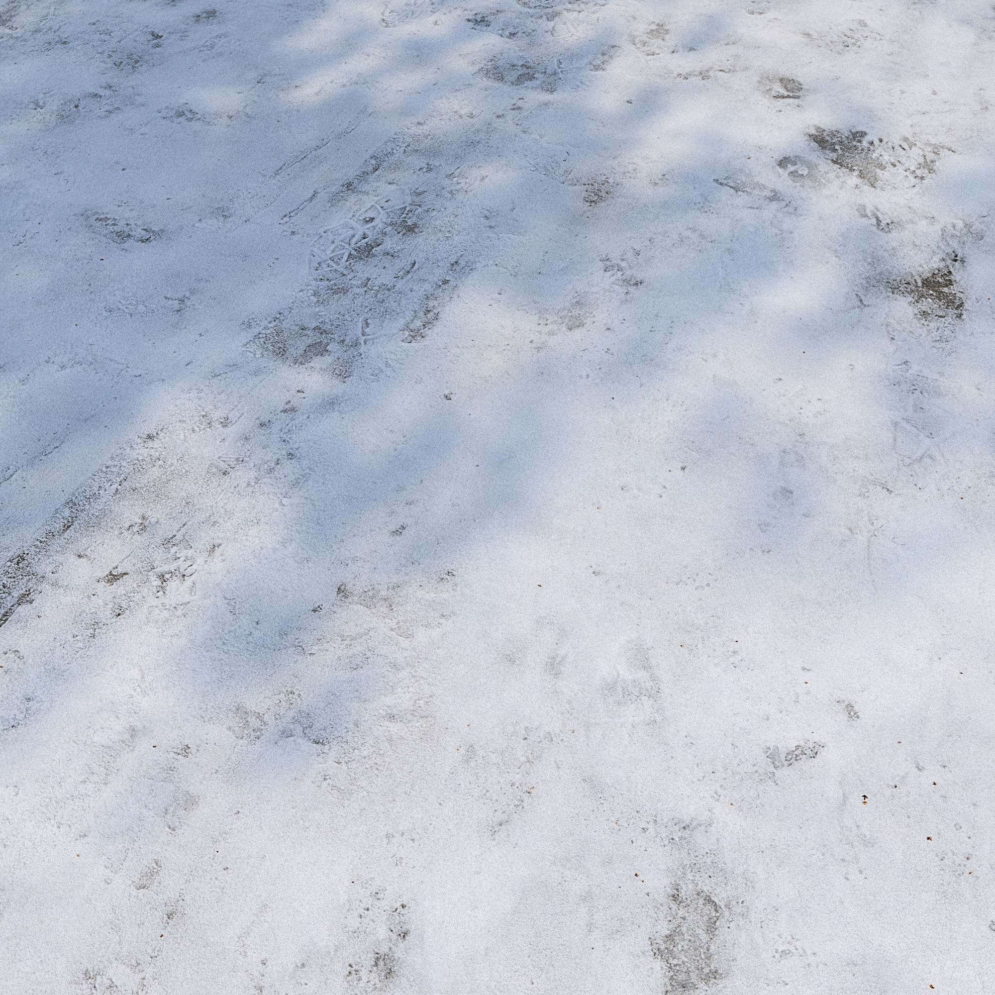 Ultra realistic Snow ground 4 2021 Hq Scan  3D model_3