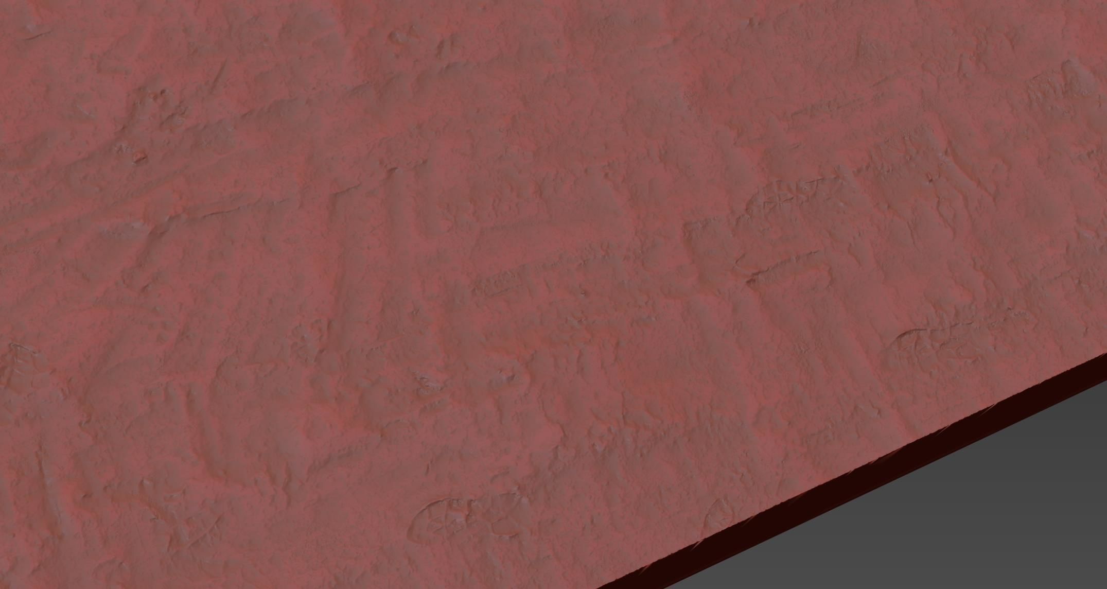 Ultra realistic Snow ground 4 2021 Hq Scan  3D model_10