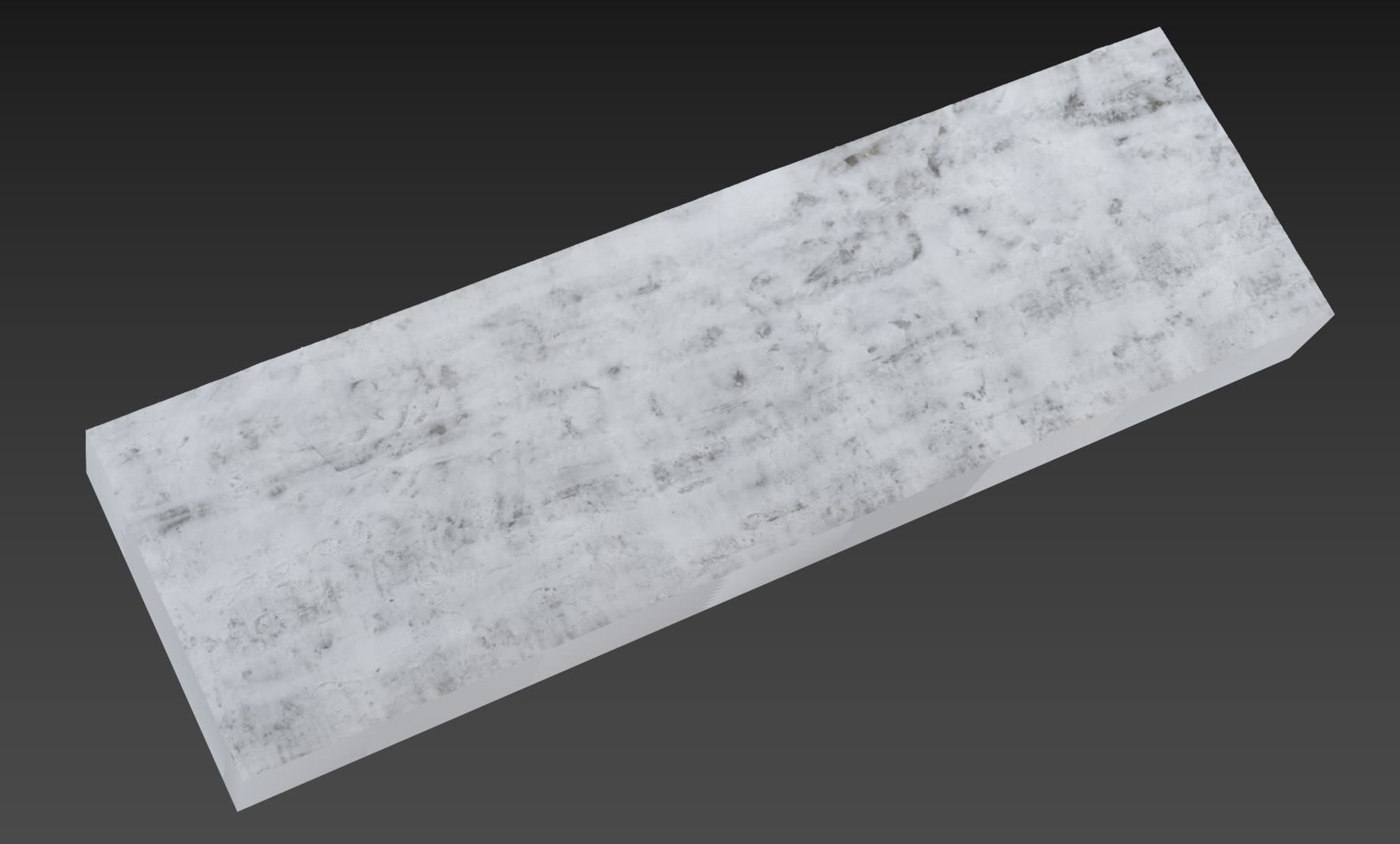 Ultra realistic Snow ground 4 2021 Hq Scan  3D model_8