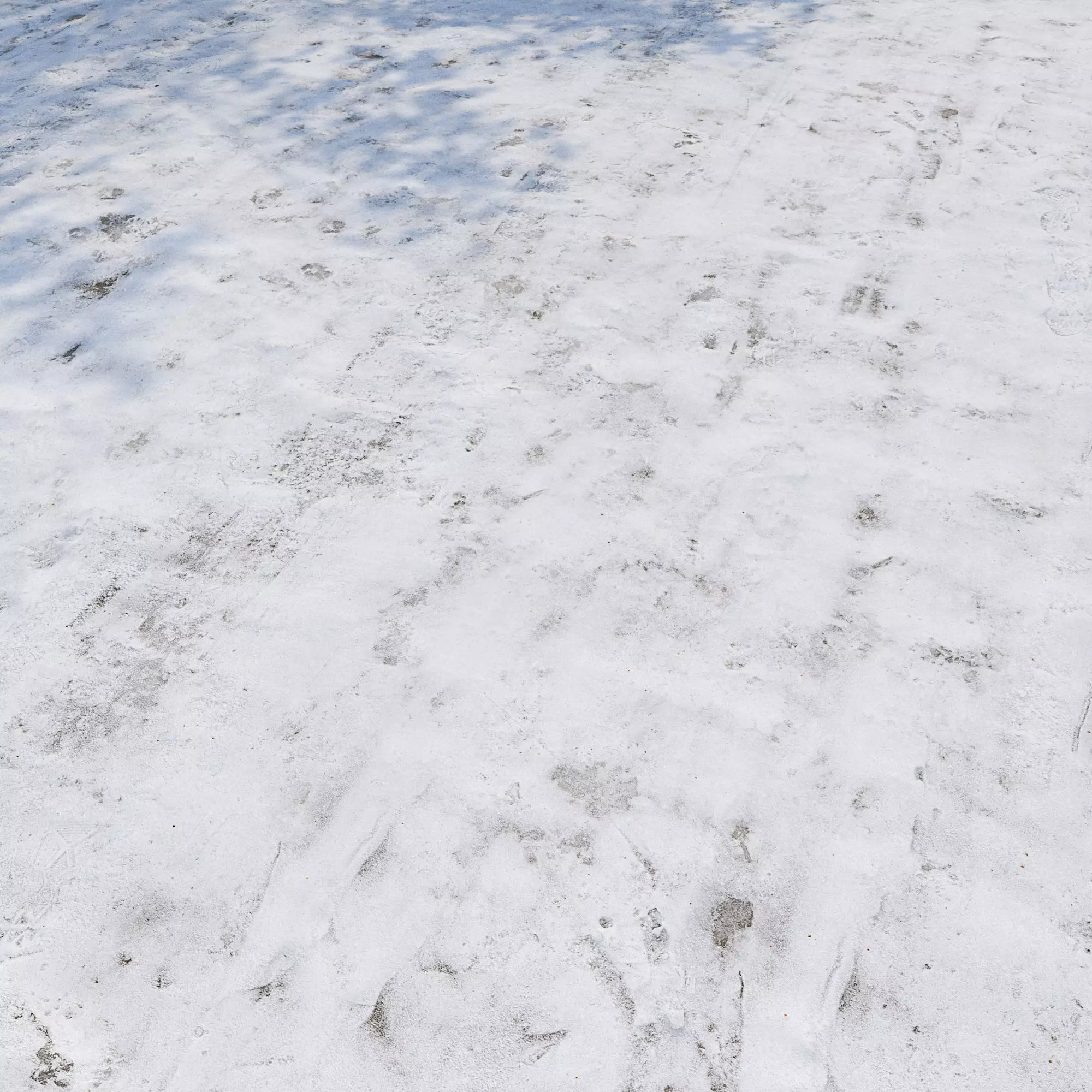 Ultra realistic Snow ground 4 2021 Hq Scan  3D model_0