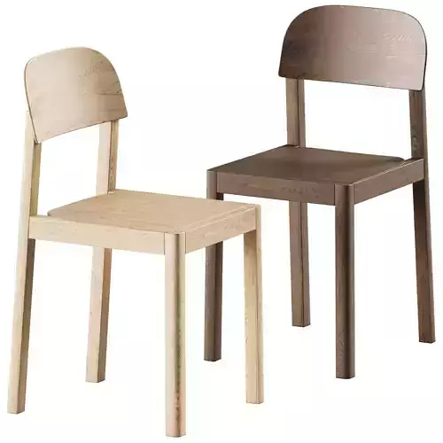 Wooden Workshop Chairs by Muuto