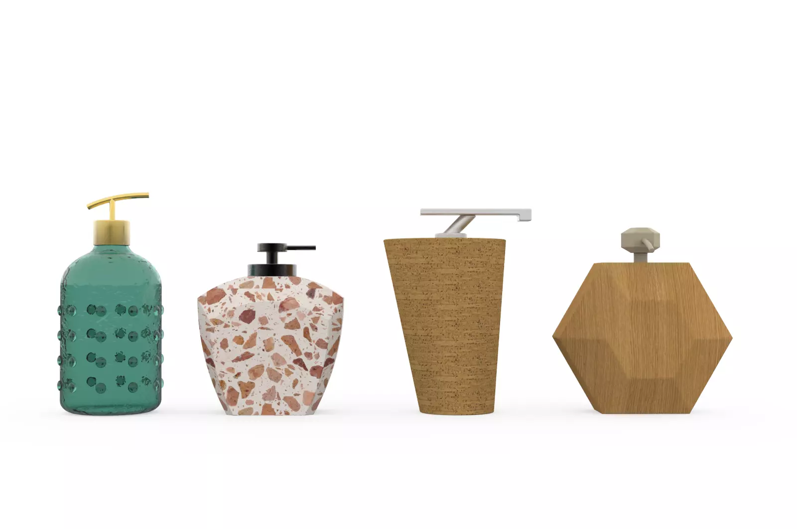 Soap dispenser range 3D model_0