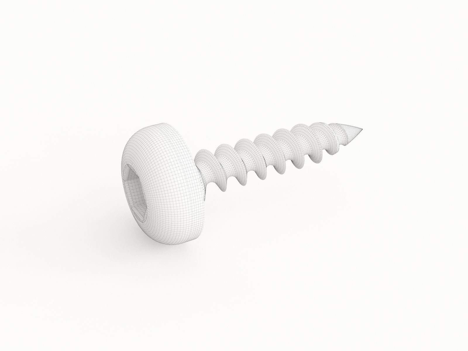 Screw 148 3D model_1
