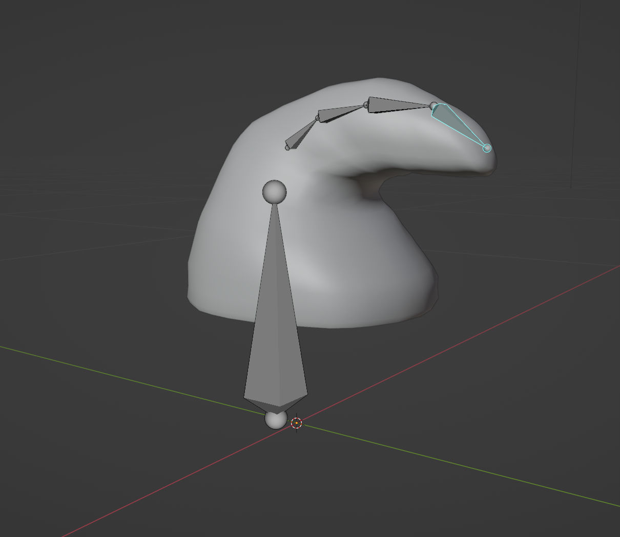 Smurf Hat Low-poly 3D model_6