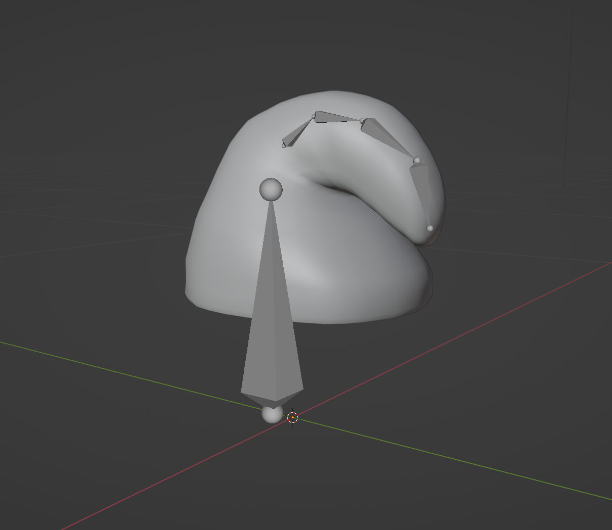 Smurf Hat Low-poly 3D model_5