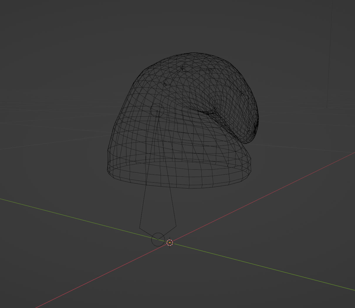 Smurf Hat Low-poly 3D model_7