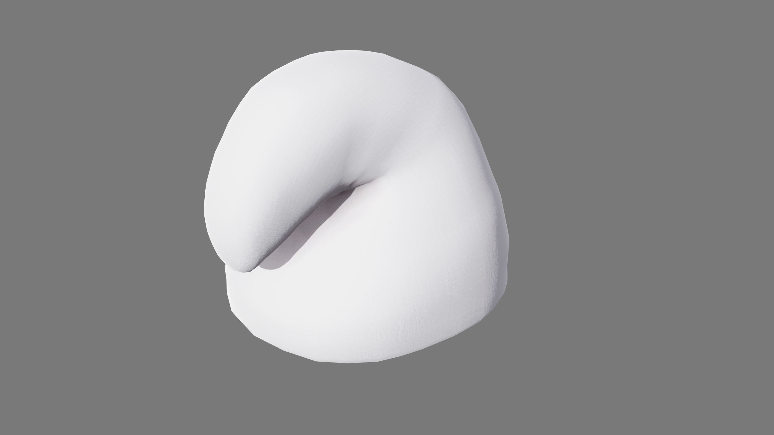 Smurf Hat Low-poly 3D model_2