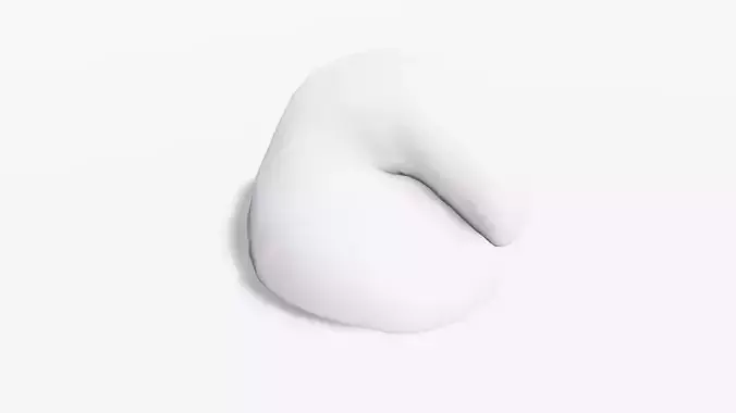 Smurf Hat Low-poly 3D model