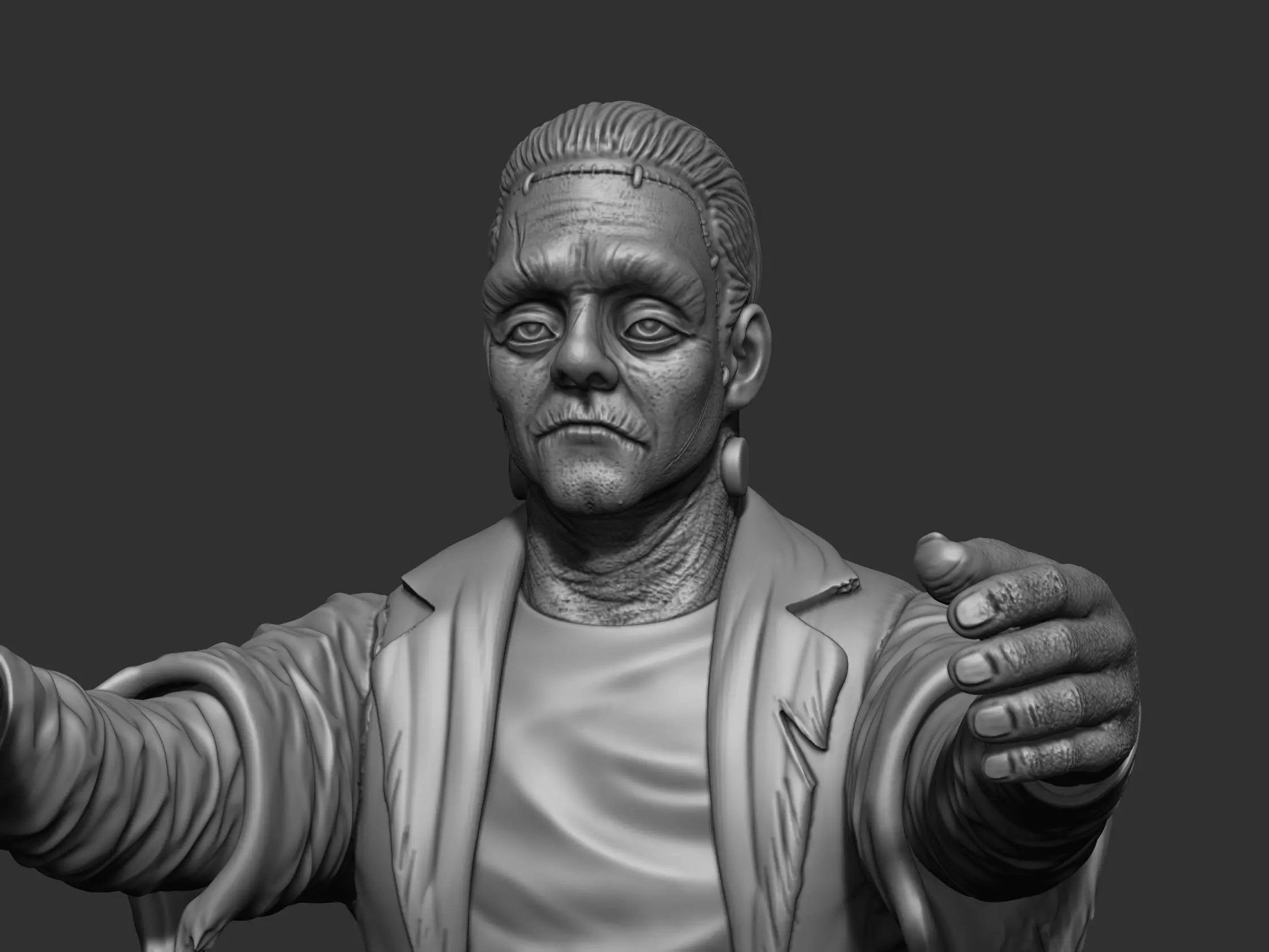 Frankenstein 3d print model 3D print model