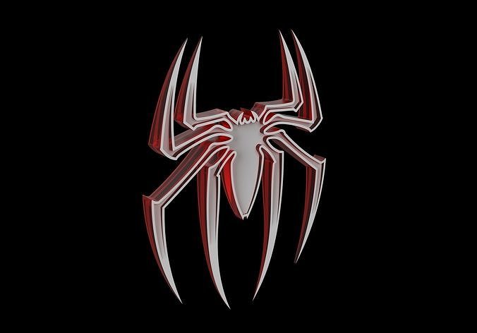Spiderman Logo 3D print model
