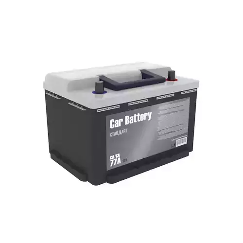 Car battery - Made in Russia