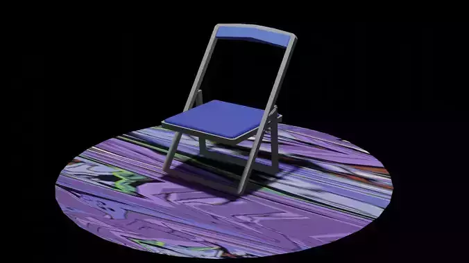 the main character of evangelion low-pole Low-poly 3D model