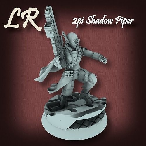 2pi Shadow Piper Commander  3D print model