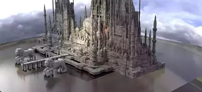 King Richards Palace Lions castle 1