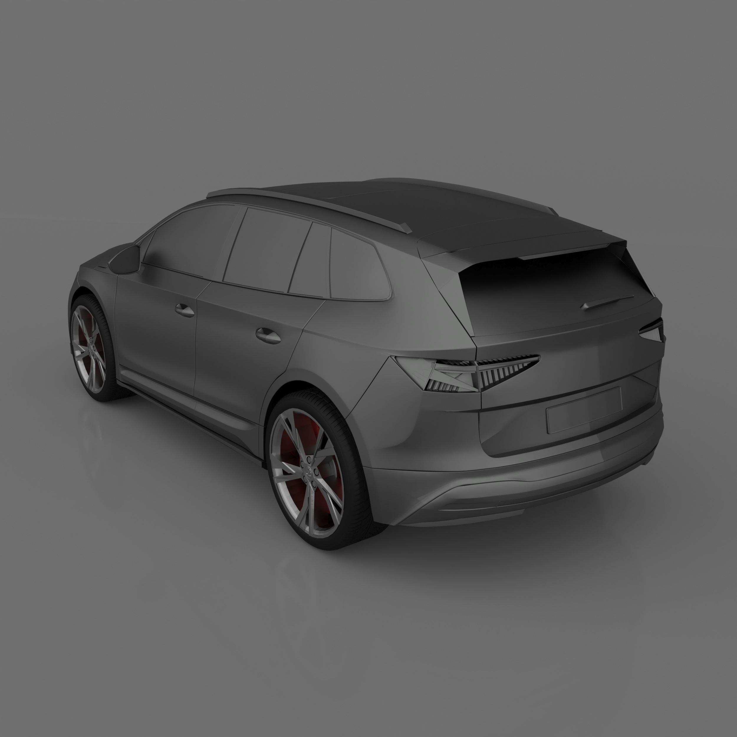 Skoda Enyaq IV Ready to Print STL Files 3D print model_9