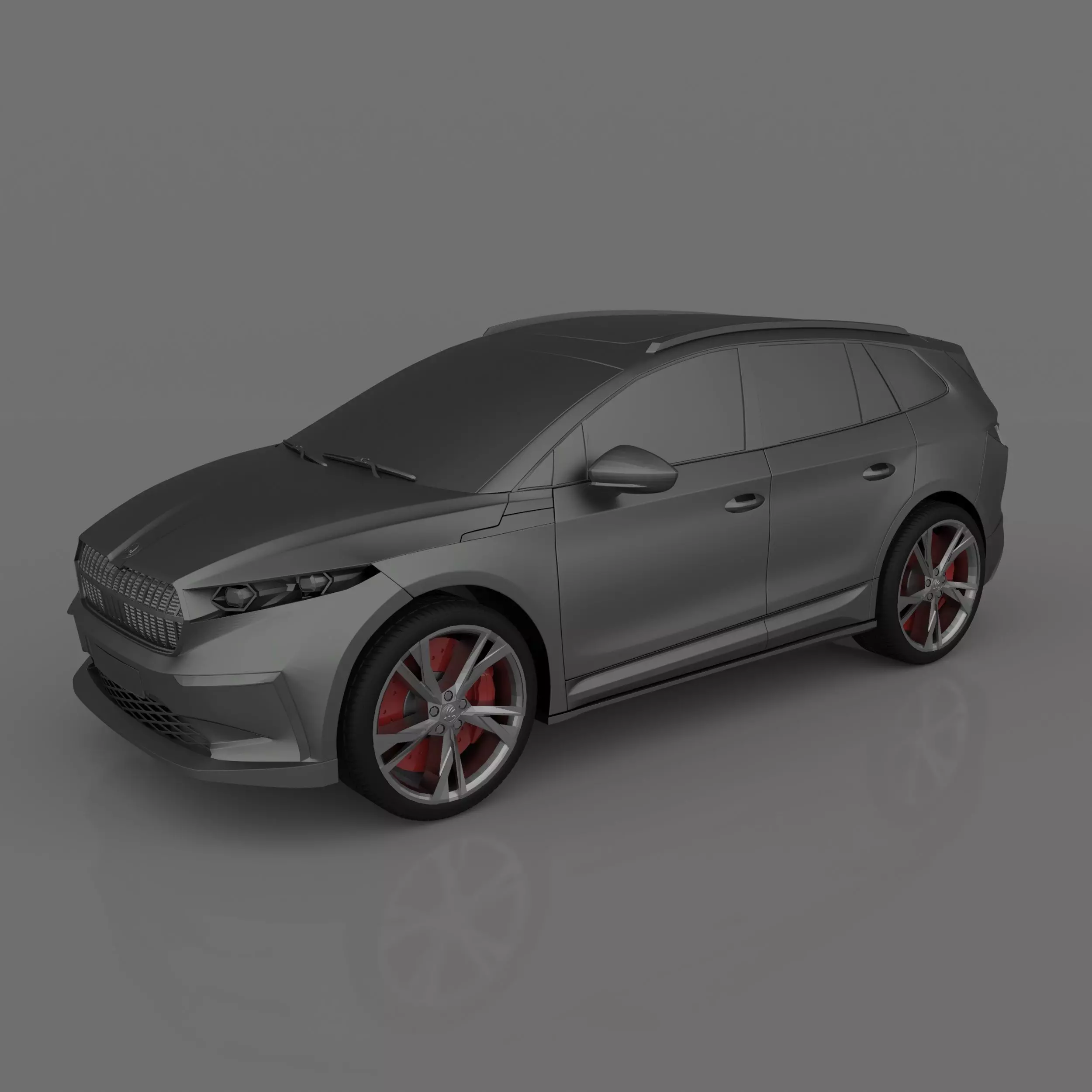 Skoda Enyaq IV Ready to Print STL Files 3D print model_0