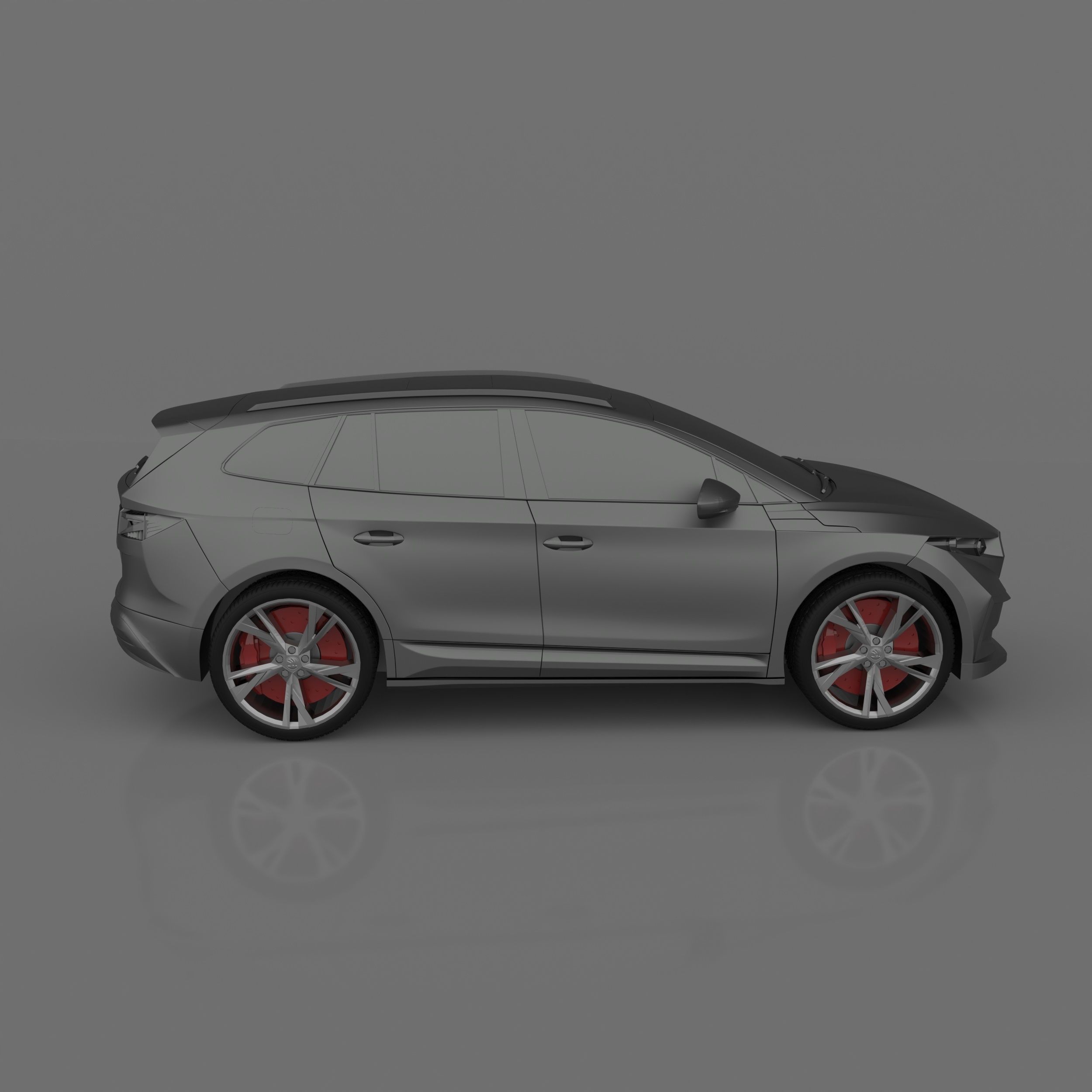 Skoda Enyaq IV Ready to Print STL Files 3D print model_6