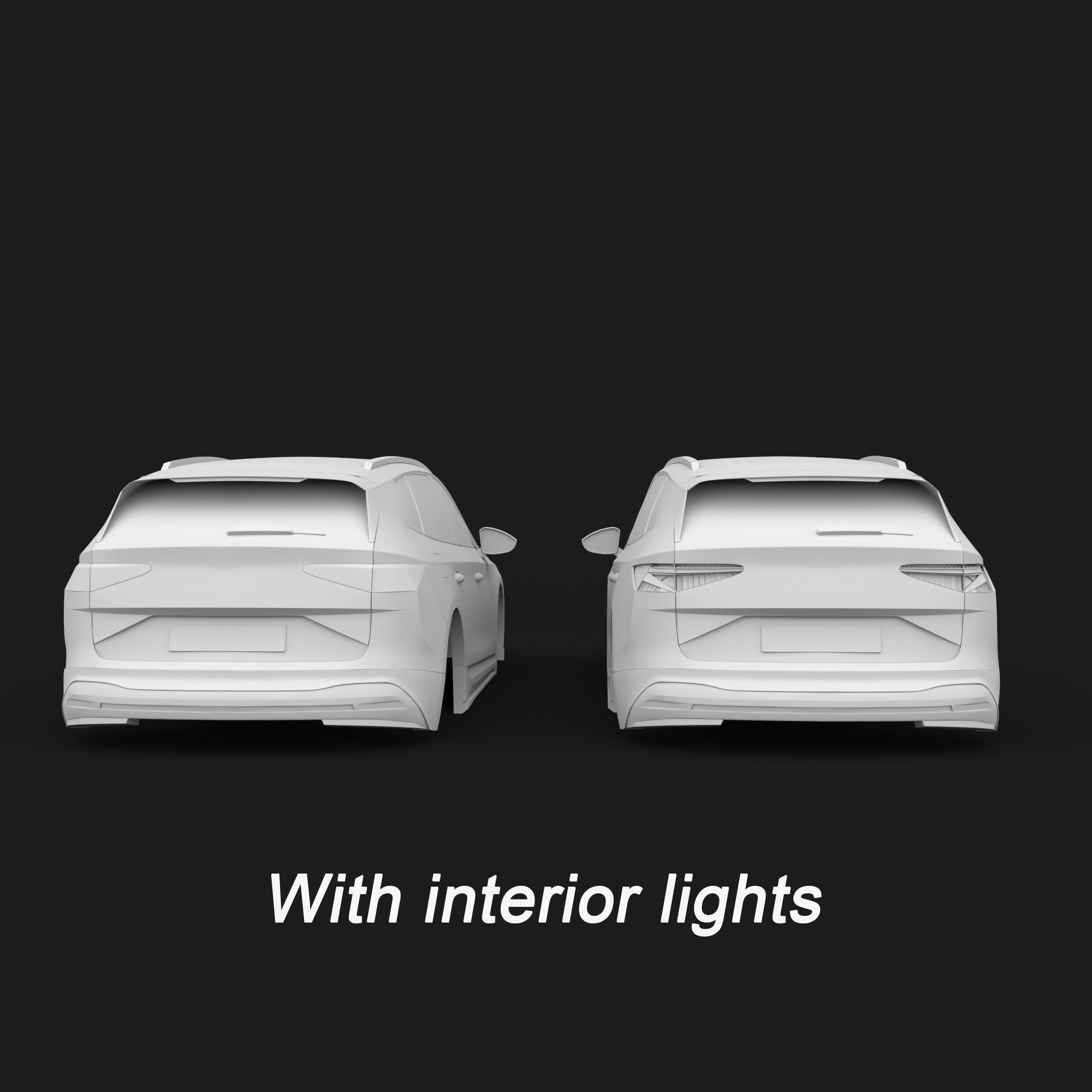 Skoda Enyaq IV Ready to Print STL Files 3D print model_4