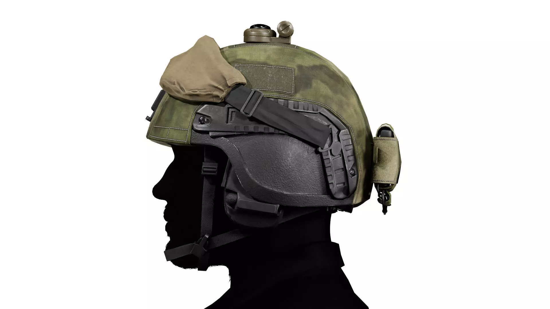 LSHZ HELMET LOW CUT Low-poly 3D model_5