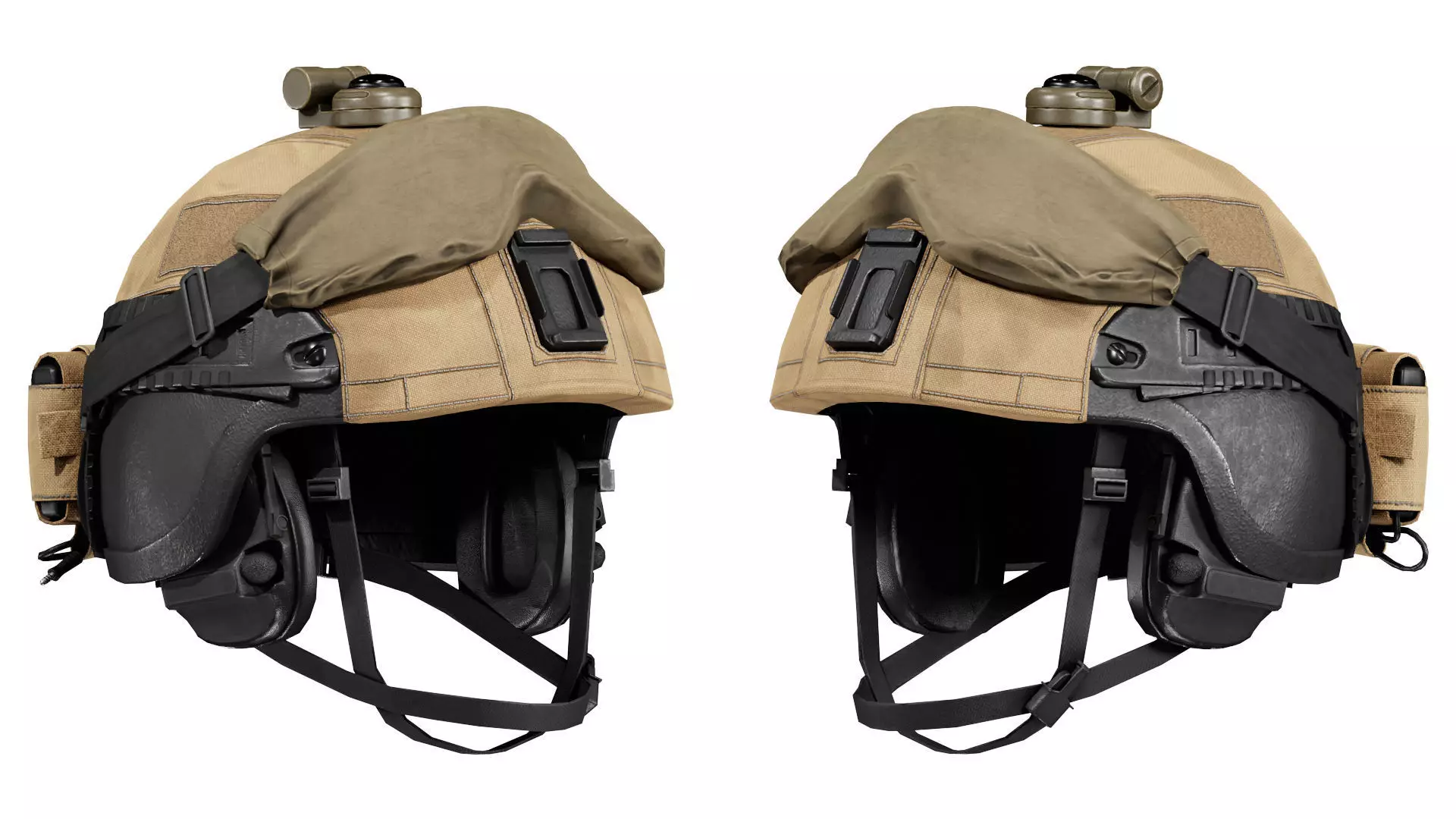 LSHZ HELMET LOW CUT Low-poly 3D model_7