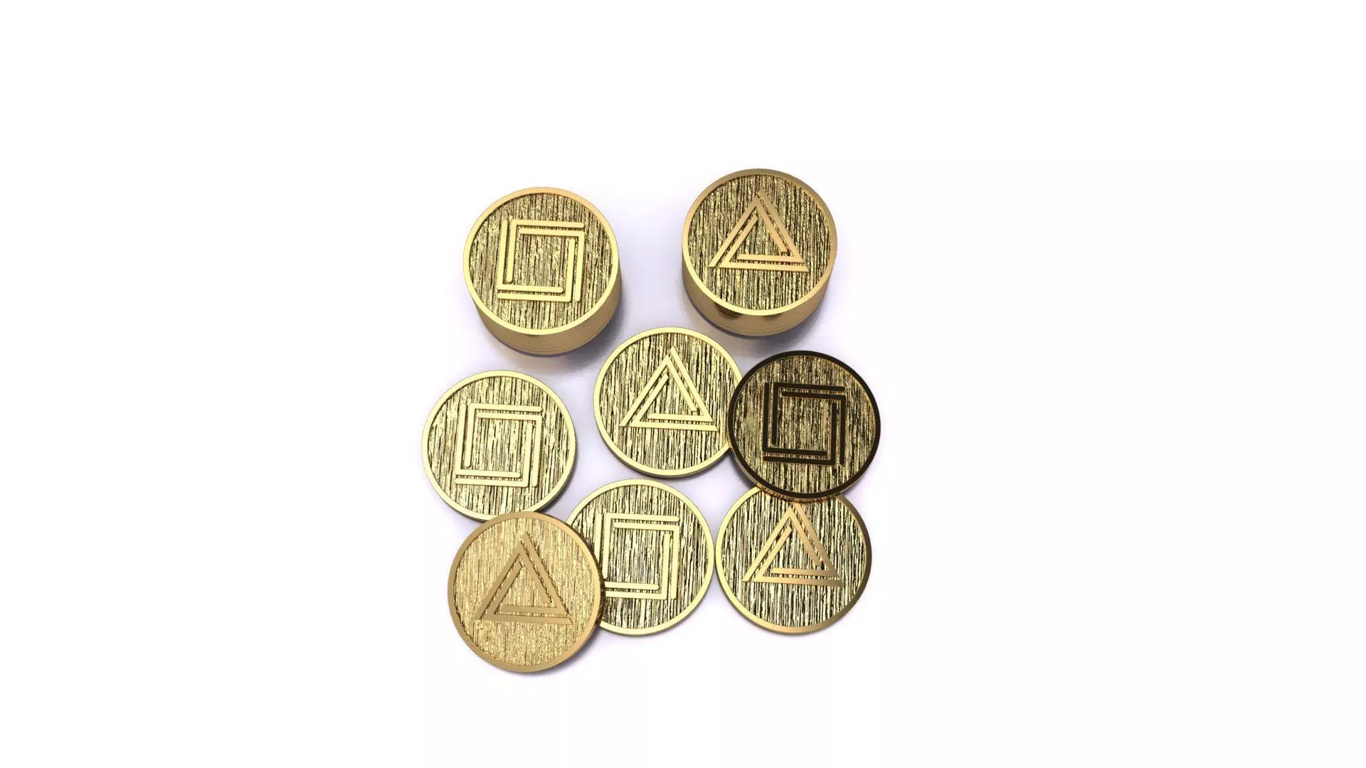 Coin squid game  3D print model_0