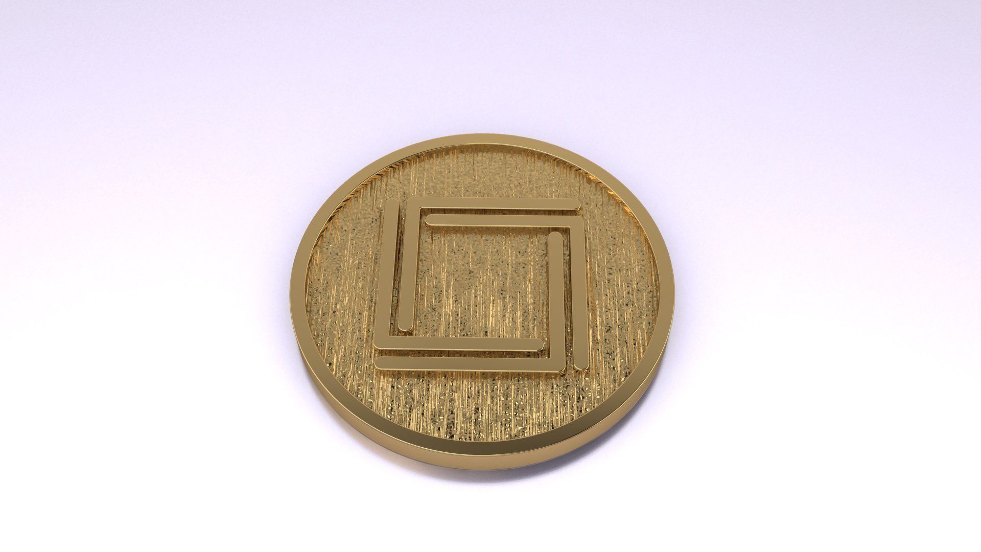 Coin squid game  3D print model_7