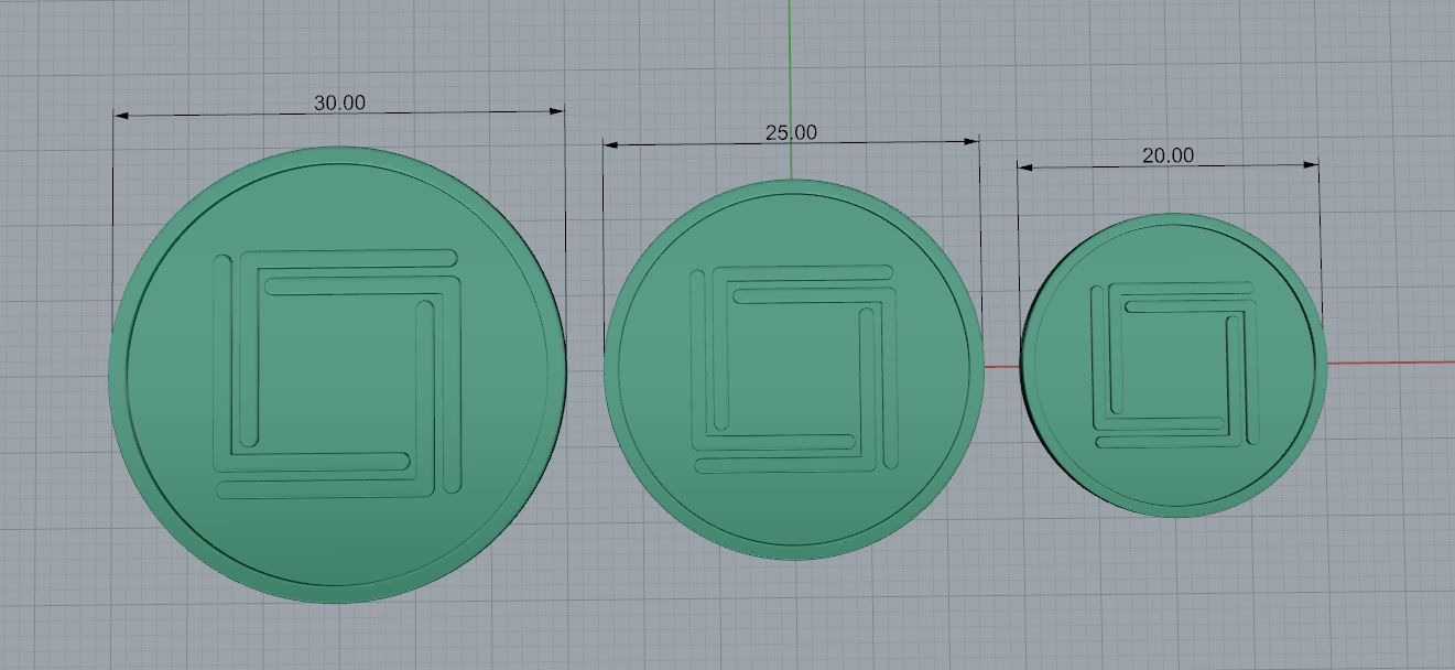 Coin squid game  3D print model_3