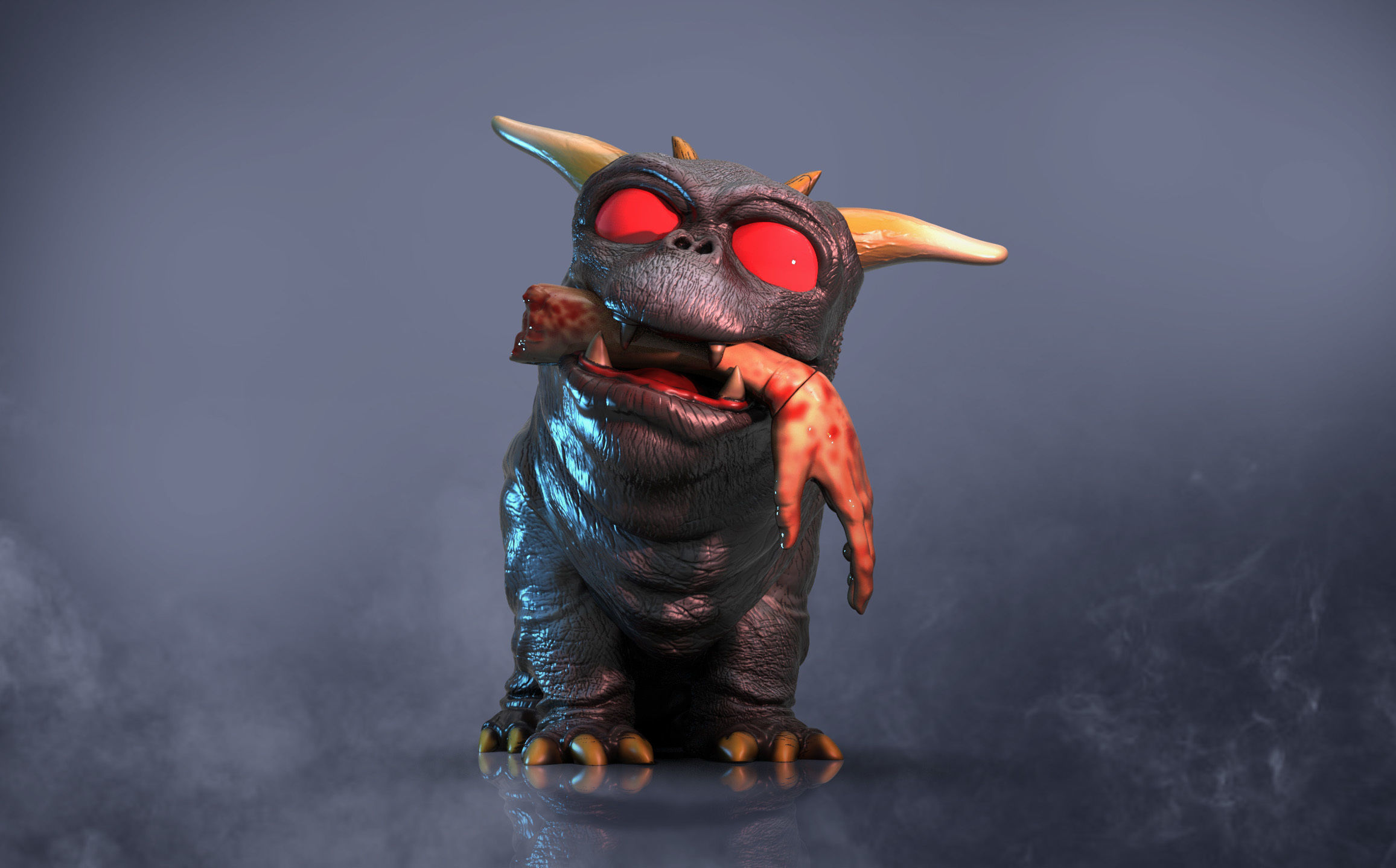little zuul new version 3D print model_3