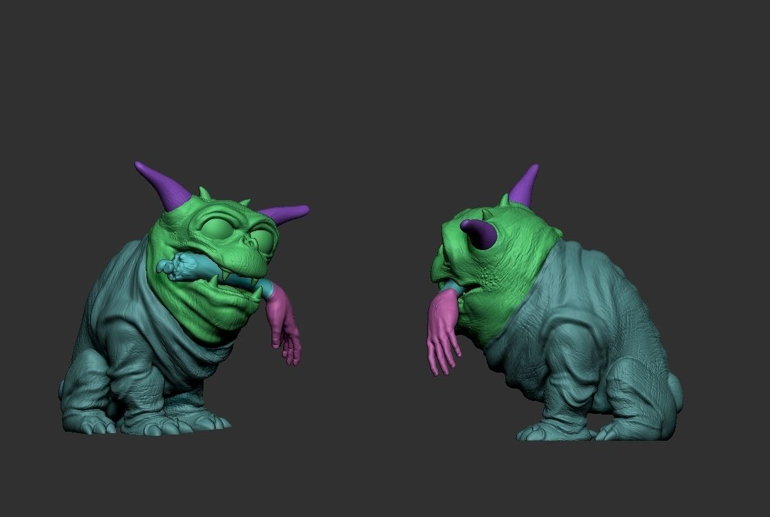 little zuul new version 3D print model_12