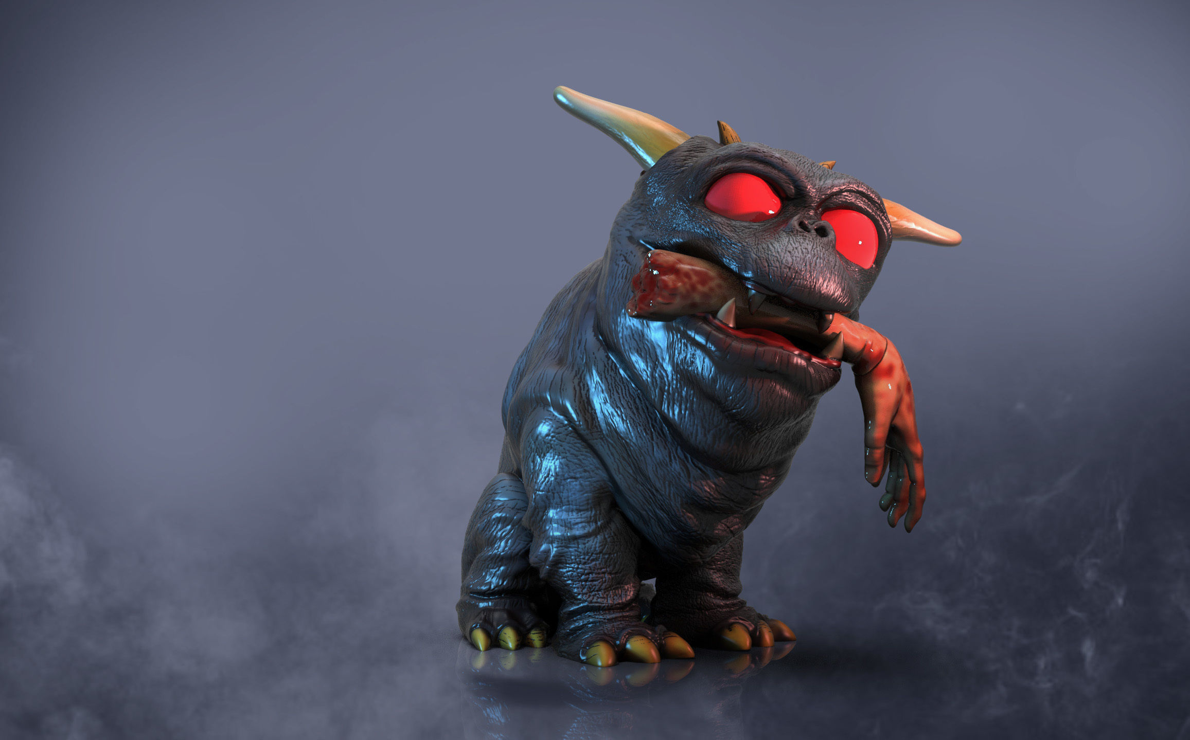 little zuul new version 3D print model_7