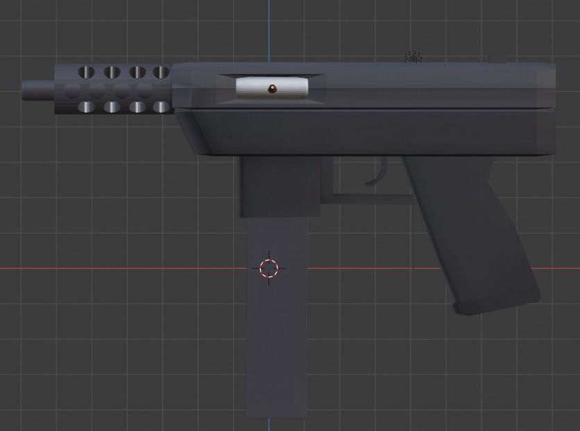 Tec-09 Gun 3D model_2