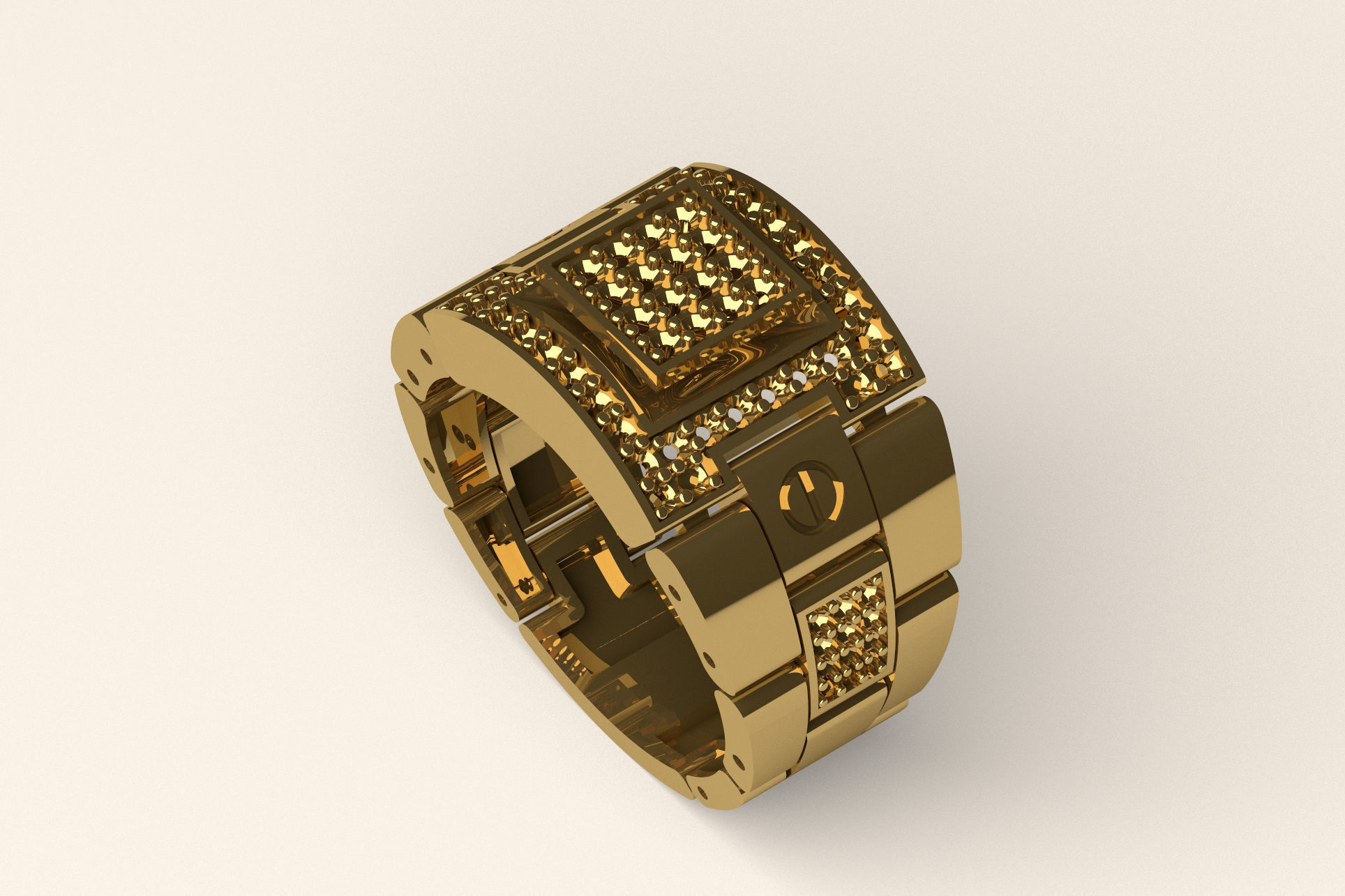 Ring R 59 3D print model_3