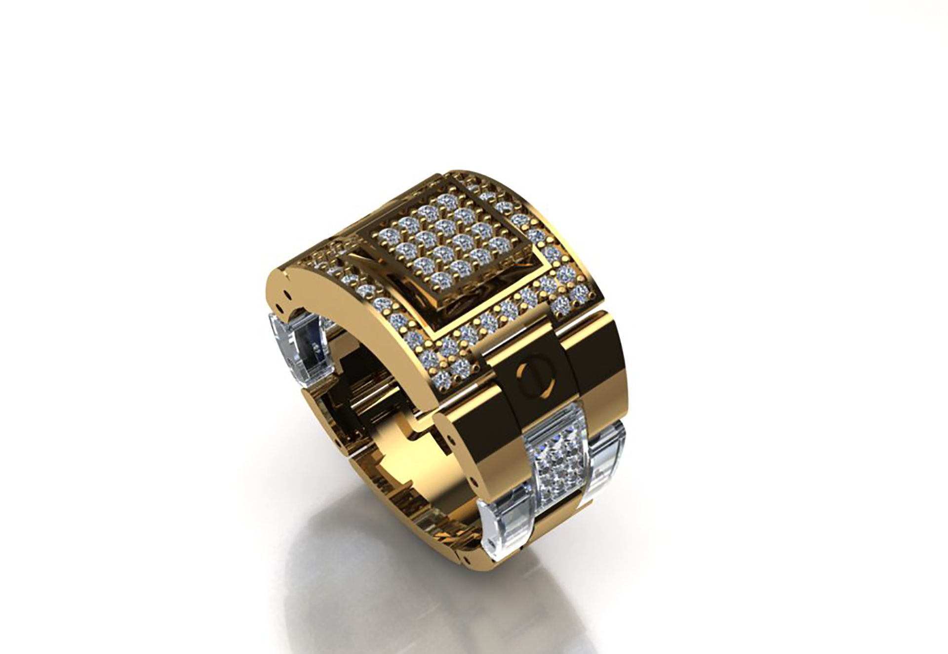 Ring R 59 3D print model_1