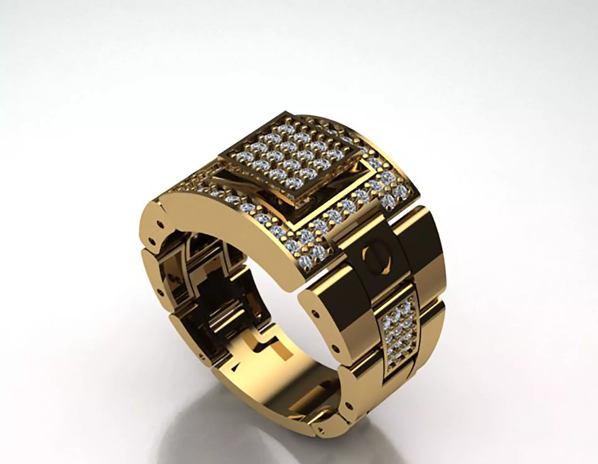 Ring R 59 3D print model_0