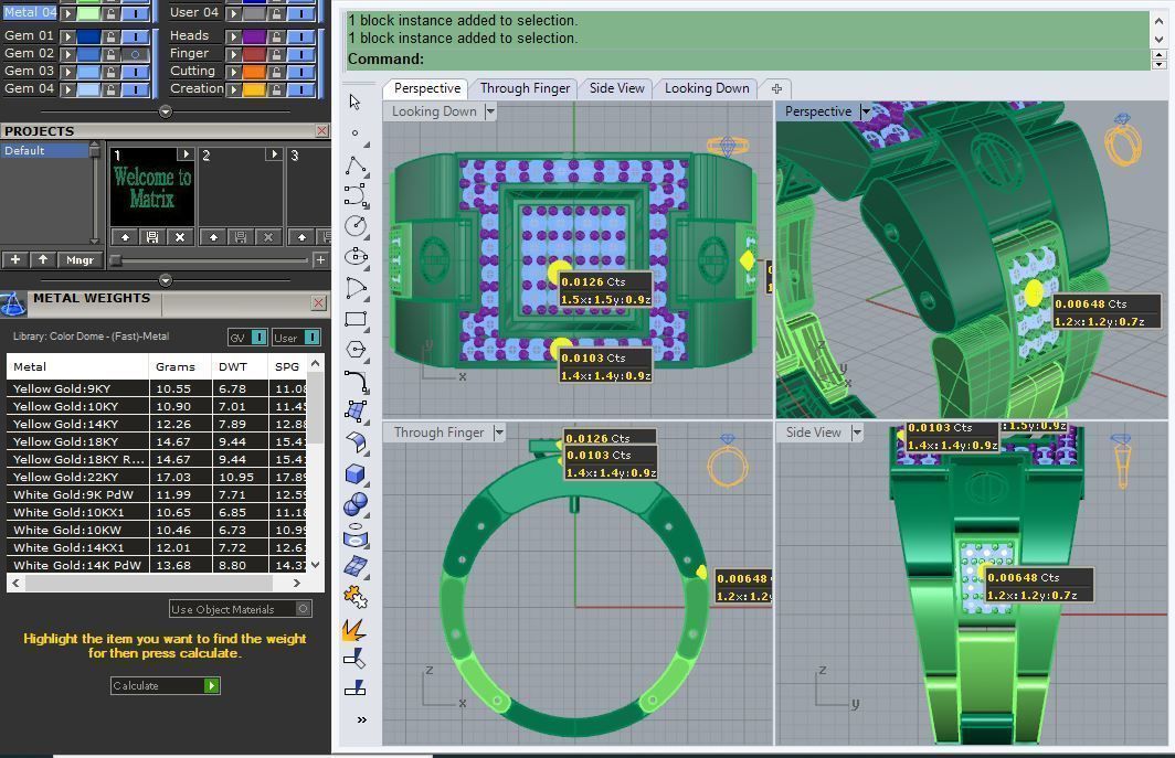 Ring R 59 3D print model_5