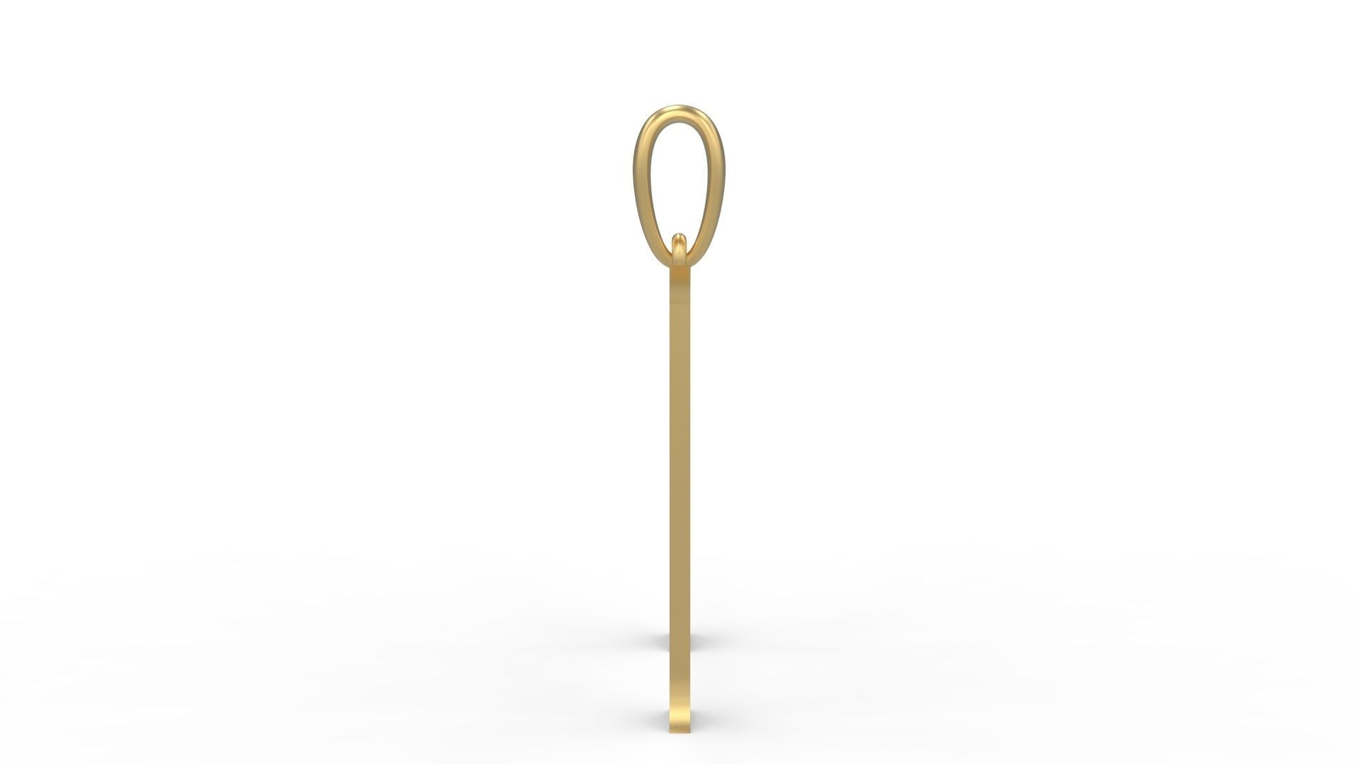 Initial Letters Pendant Dumbledor M 3D print model_2