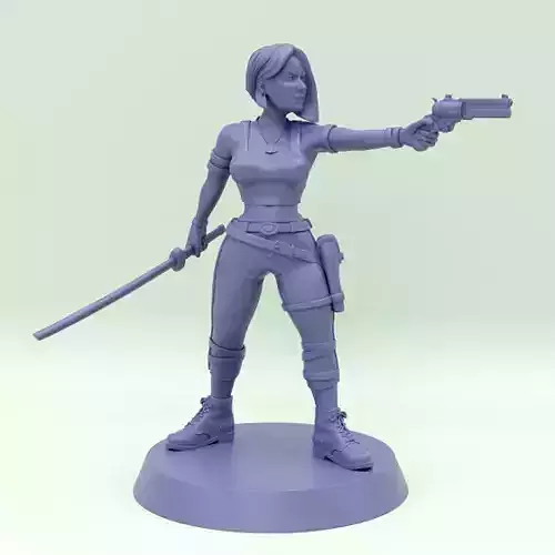 Tina Locke - Action Hero Girl