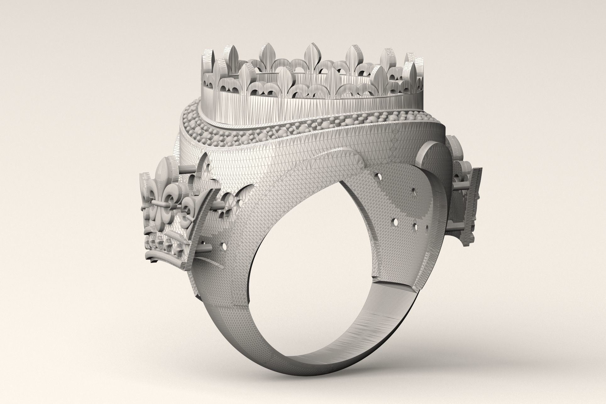 Ring R 63 3D print model_6