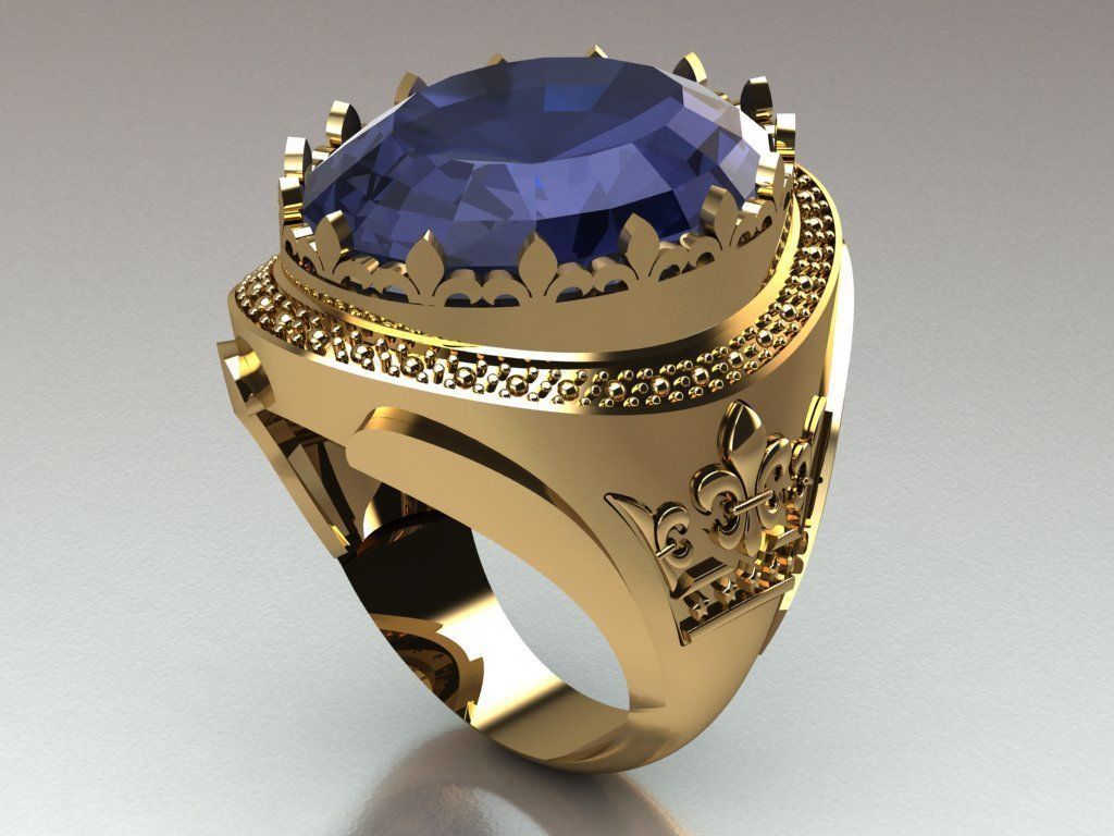 Ring R 63 3D print model_1