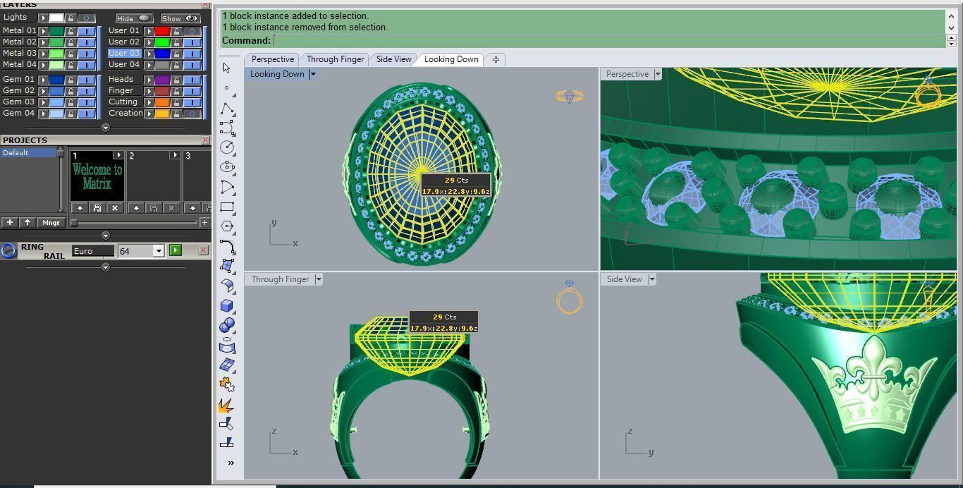 Ring R 63 3D print model_5