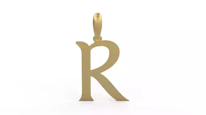 Initial Letters Pendant Dumbledor R