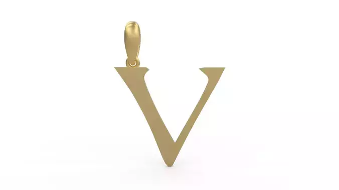 Initial Letters Pendant Dumbledor V