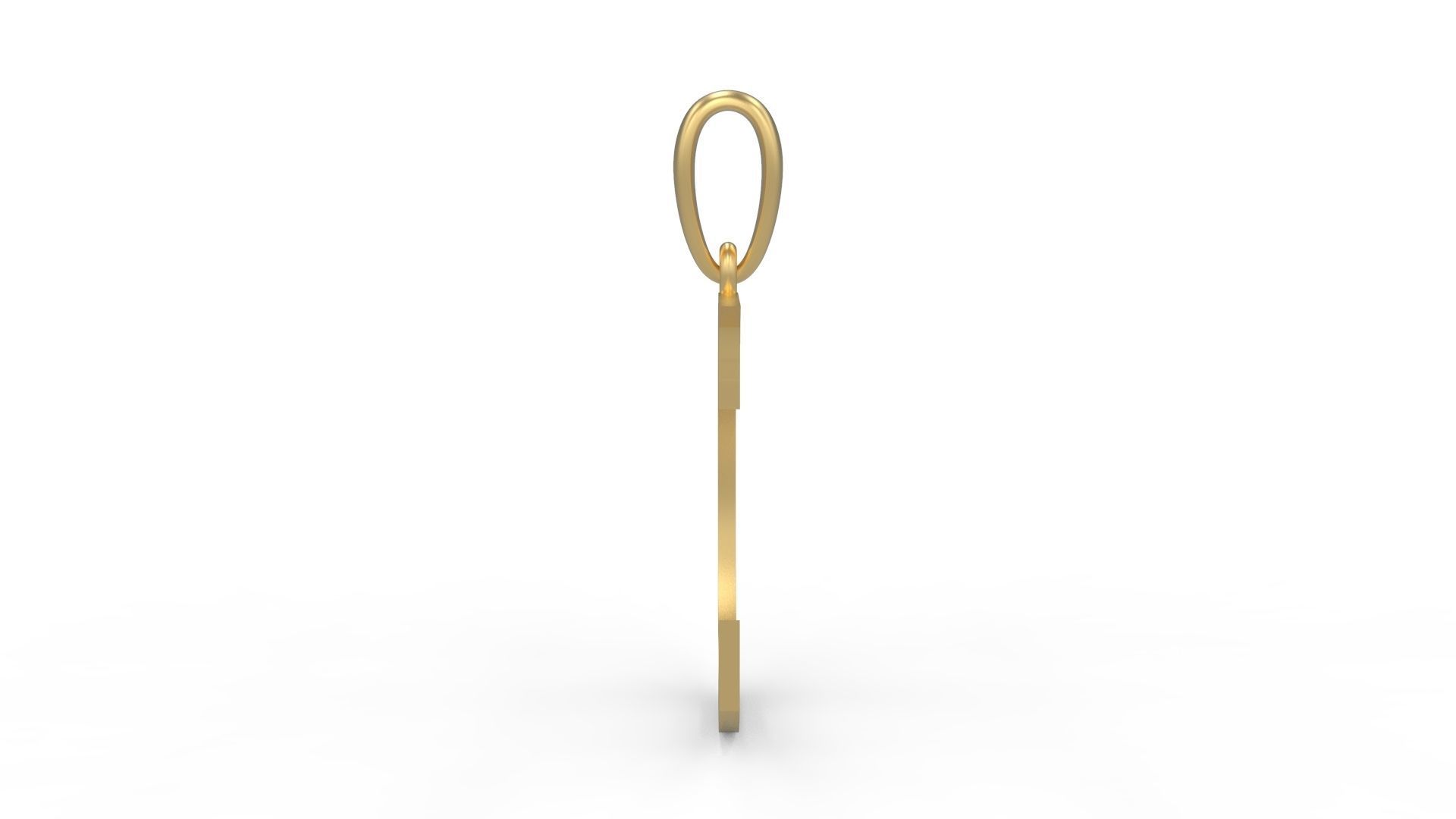 Initial Letters Pendant Dumbledor 3 C 3D print model_2