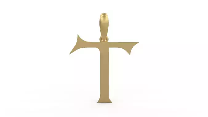 nitial Letters Pendant Dumbledor 3 T