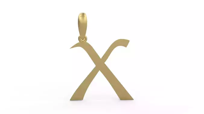 Initial Letters Pendant Dumbledor 3 X