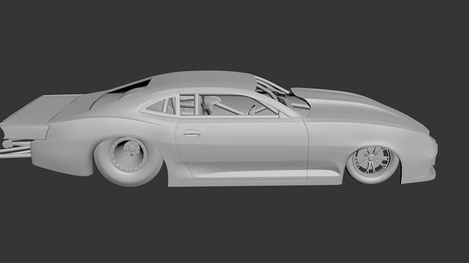 Chevrolet Camaro PRO MOD RACE CAR 2021 3D print model 6