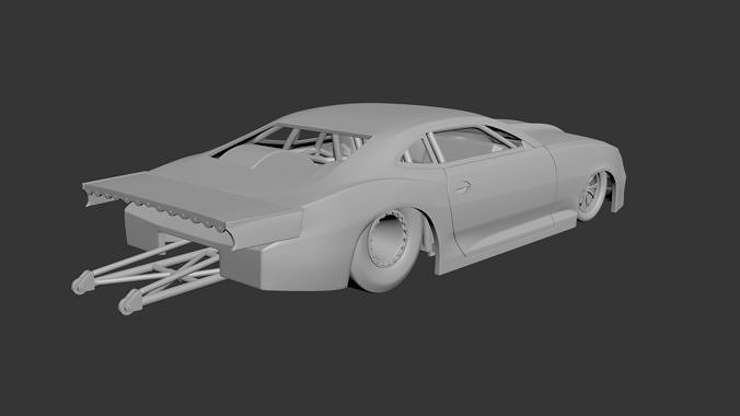 Chevrolet Camaro PRO MOD RACE CAR 2021 3D print model 5