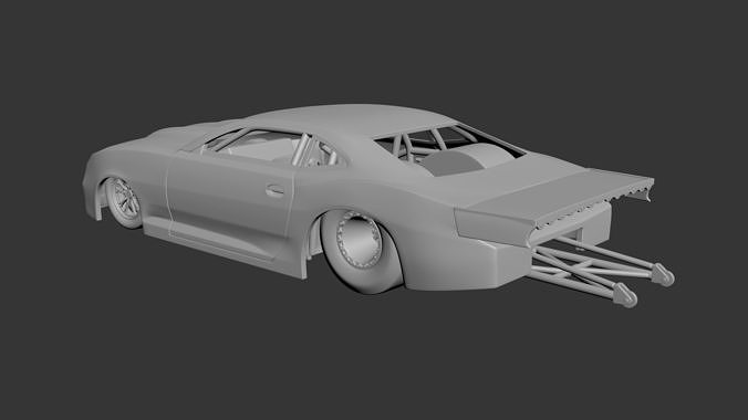 Chevrolet Camaro PRO MOD RACE CAR 2021 3D print model 3